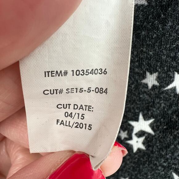 Torrid plus size black all over star print tank top novelty adjustable size 3X - Picture 4 of 5